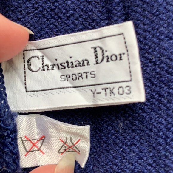 Vintage Christian Dior SPORTS 100% wool vest - Picture 9 of 10